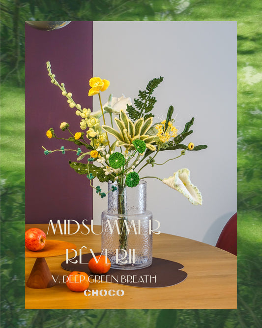Midsummer Reverie V Deep Green Breath
