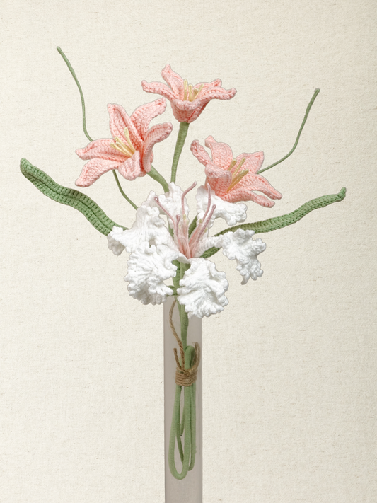 Mini Bouquet – Soft Pink Palette