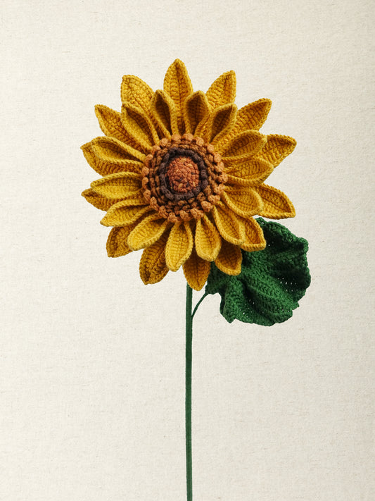 Painterly Sunflower