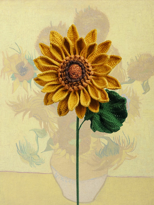 Painterly Sunflower