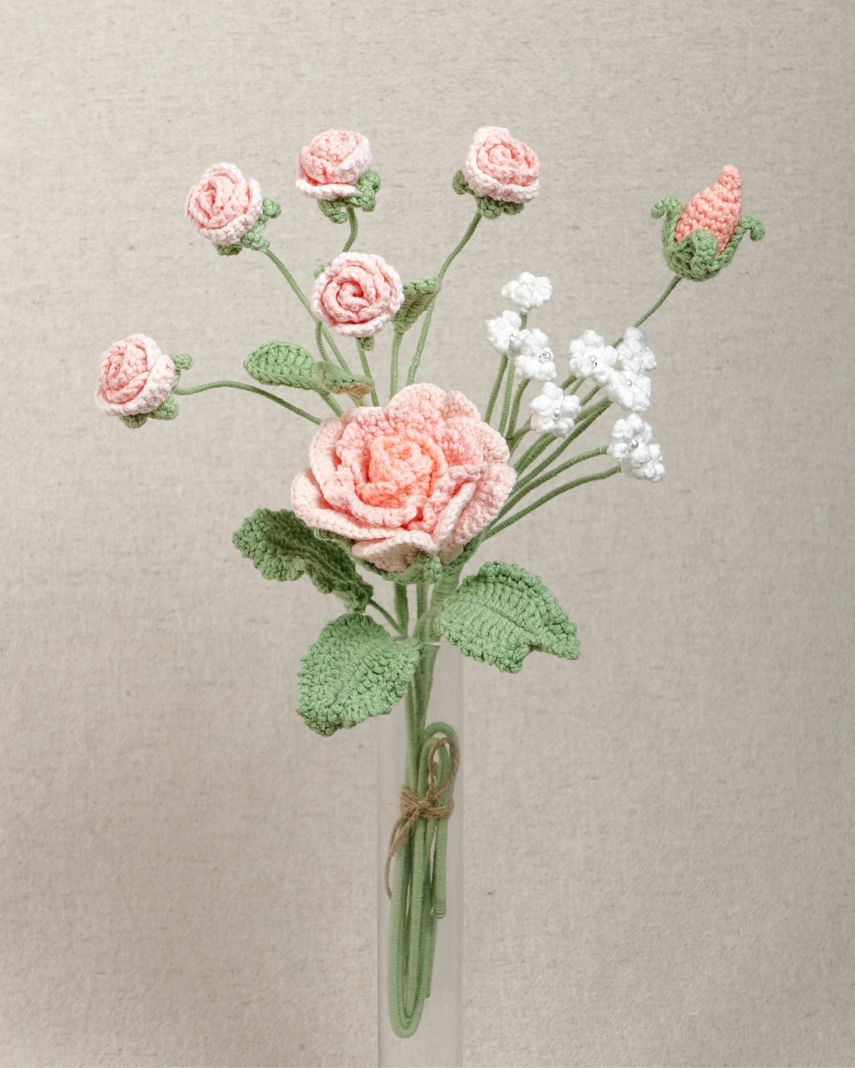 Mini Bouquet – Soft Pink Palette