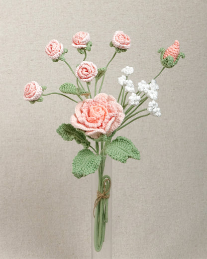 Mini Bouquet – Soft Pink Palette