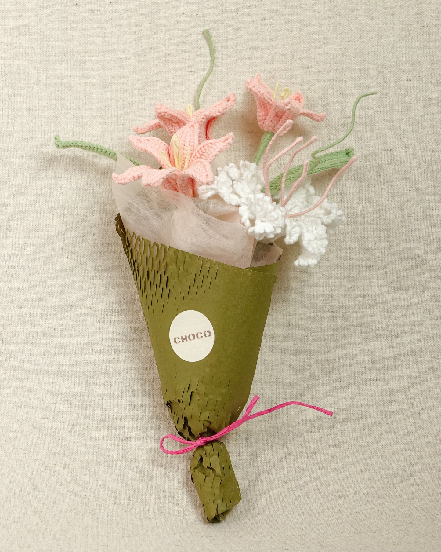 Mini Bouquet – Soft Pink Palette