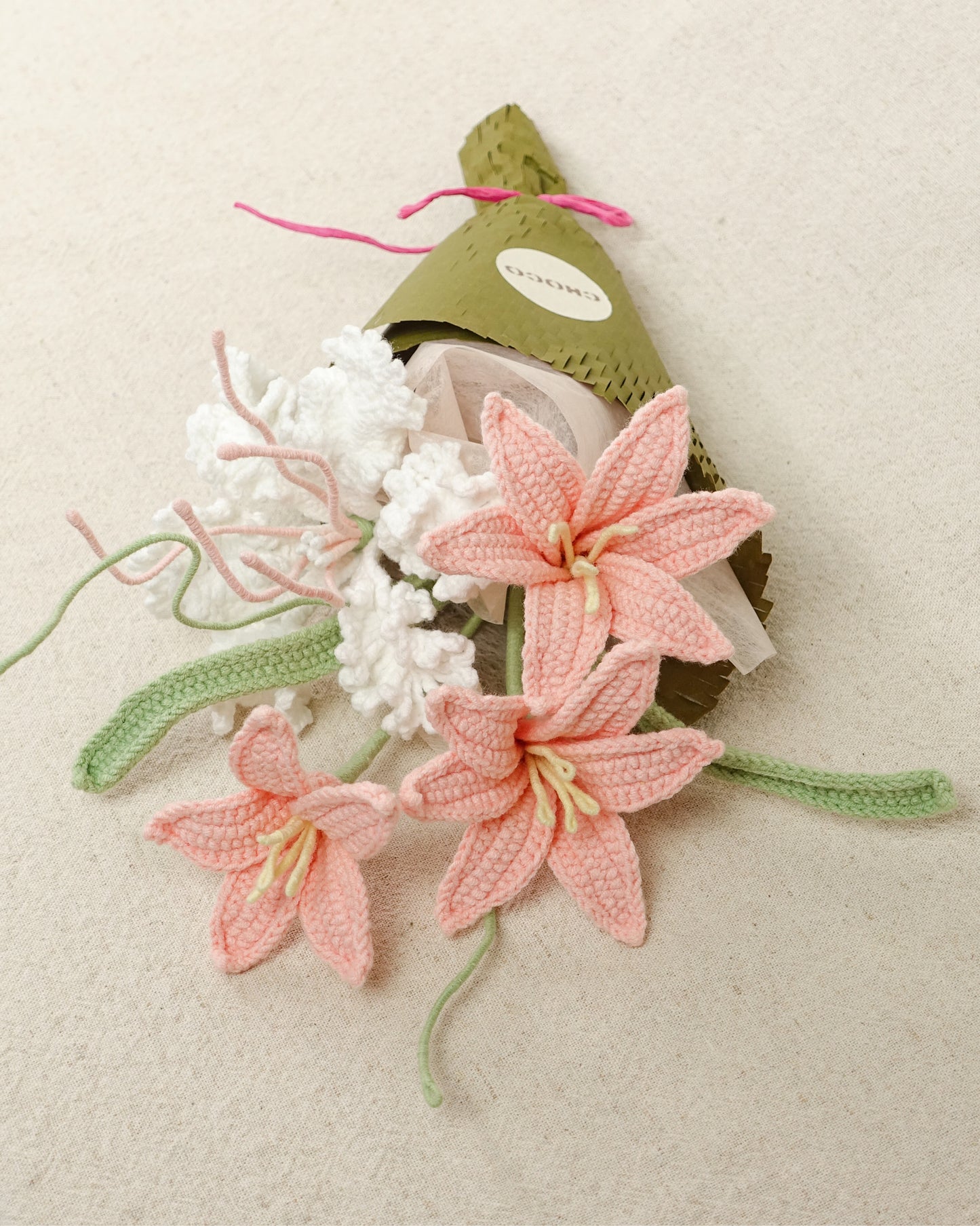 Mini Bouquet – Soft Pink Palette