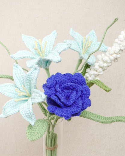 Mini Bouquet-Blue Palette