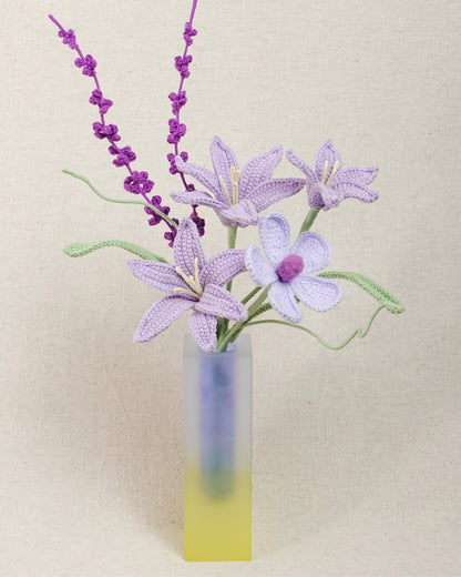 Mini Bouquet – Purple & Lilac Palette