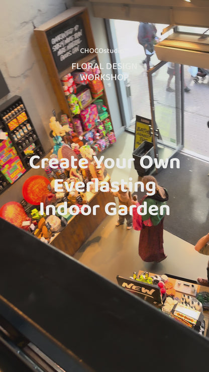 WORKSHOP · Create Your Own Indoor Garden